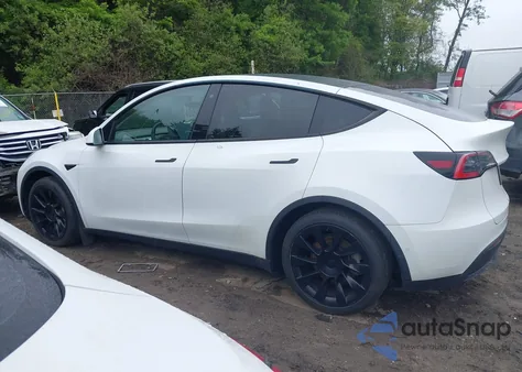 2020 Tesla Model Y Long Range from USA, damaged, VIN 5YJYGDEE7LF042987